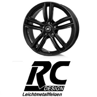 RC-Design RC27 7x19 5/114,30 ET45 Schwarz lackiert